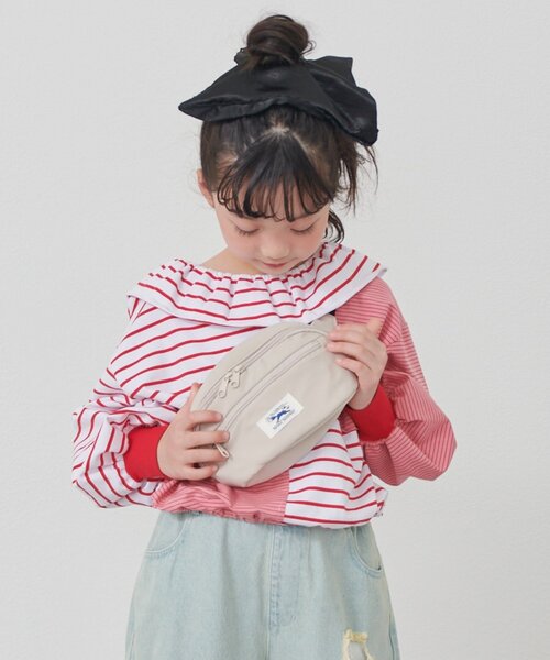 PENNEYS(ぺニーズ)の「【KIDS】FOX別注/マルチウェイショルダーBAG(ショルダーバッグ・キッズ・ベージュ/ブラック/サックスブルー・ONE SIZE)」の12枚目の写真