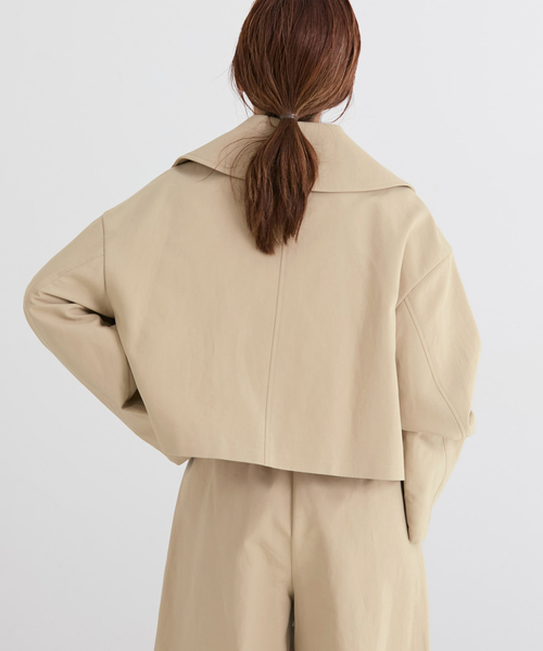 IENA（イエナ）の「THE M ステンカラージャケット（その他アウター・レディース・ベージュ/ベージュ系その他・FREE）」の10枚目の写真