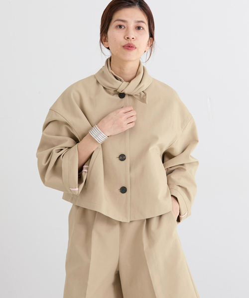 IENA（イエナ）の「THE M ステンカラージャケット（その他アウター・レディース・ベージュ/ベージュ系その他・FREE）」の12枚目の写真