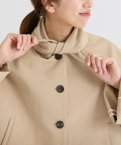 IENA（イエナ）の「THE M ステンカラージャケット（その他アウター・レディース・ベージュ/ベージュ系その他・FREE）」の14枚目の写真