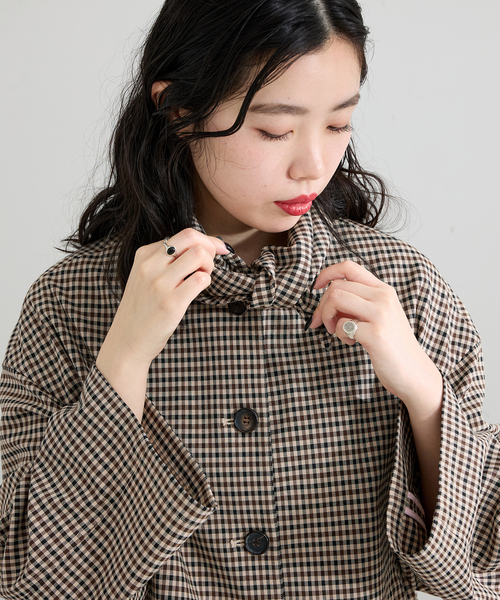 IENA（イエナ）の「THE M ステンカラージャケット（その他アウター・レディース・ベージュ/ベージュ系その他・FREE）」の16枚目の写真