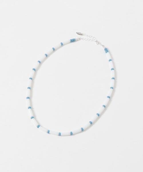 SMELLY(スメリー)の「ツートーンビーズネックレス(ネックレス・レディース・ブルー系その他・-)」の8枚目の写真