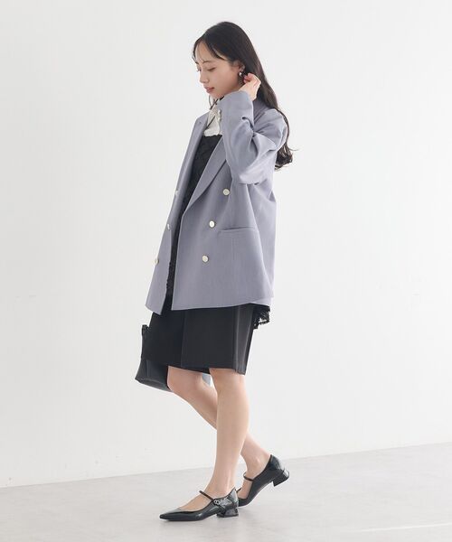 earth music&ecology（アースミュージックアンドエコロジー）の「【2026SS】フリンジレースキャミビスチェ（キャミソール・レディース・ブラック/アイボリー・FREE）」の15枚目の写真