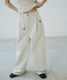 lit（リット）の「Waist Tab Straight Pants（その他パンツ）」