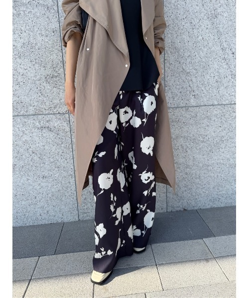 ESTNATION（エストネーション）の「ESTNATION / バイカラーフラワーパネルプリントパンツ（その他パンツ・レディース・インディゴブルー・38/36）」の11枚目の写真