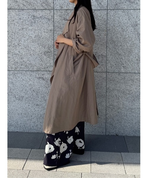 ESTNATION（エストネーション）の「ESTNATION / バイカラーフラワーパネルプリントパンツ（その他パンツ・レディース・インディゴブルー・38/36）」の12枚目の写真