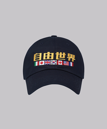 CORNERBLESS（コーナーブレス）の「FREE WORLD NAVY CAP（キャップ）」