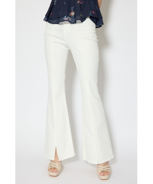 rienda(リエンダ)の「レースアップハイウエストデニムパンツ 春服(デニムパンツ・レディース・ブラック/ライトブルー/ホワイト・X-SMALL/SMALL/MEDIUM)」の4枚目の写真