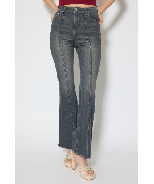 rienda(リエンダ)の「レースアップハイウエストデニムパンツ 春服(デニムパンツ・レディース・ブラック/ライトブルー/ホワイト・X-SMALL/SMALL/MEDIUM)」の15枚目の写真