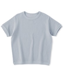 無印良品（ムジルシリョウヒン）の「キッズ ワッフル編みクルーネック半袖Ｔシャツ（Tシャツ/カットソー）」