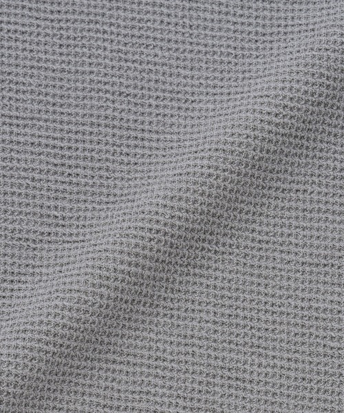 無印良品(ムジルシリョウヒン)の「キッズ ワッフル編みクルーネック半袖Tシャツ(Tシャツ/カットソー・キッズ・ピンク系/キナリ/カーキ系/ブルー系/ネイビー/グレー系・130/110/120/140/150)」の13枚目の写真