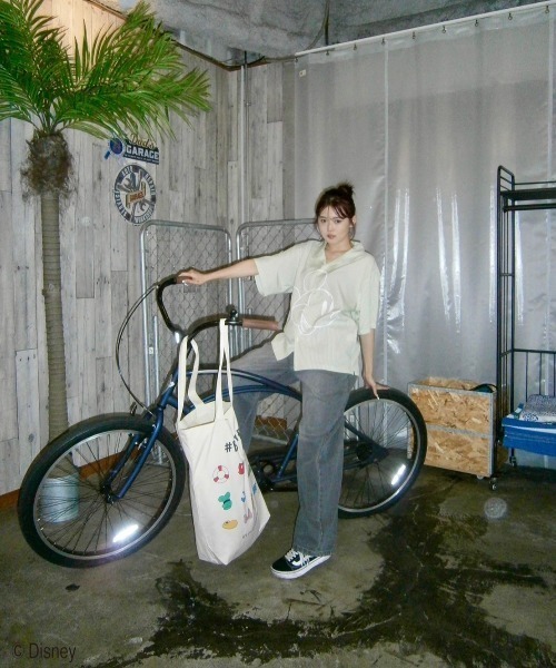My sugar Babe（マイシュガーベイブ）の「MSB besties tote bag（トートバッグ・メンズ・ベージュ/ブルー/レッド・フリー）」の9枚目の写真