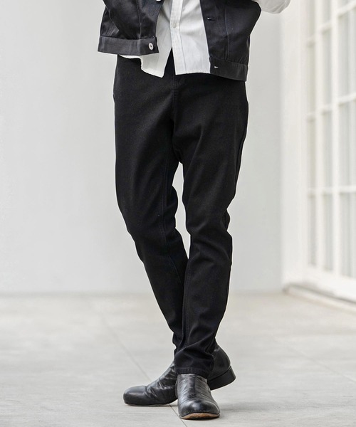 CAMBIO（カンビオ）の「mp14750-サルエルテーパードデニムパンツ(HLCM0267)（デニムパンツ・メンズ・ブラック/インディゴブルー/ワンウォッシュ/ブルー系その他・S/M/L）」の21枚目の写真