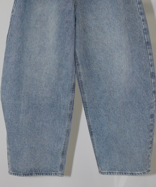 chuclla(チュクラ)の「カーブシルエットワイドデニム chw26s135(デニムパンツ・レディース・ブルー・S/M/L)」の20枚目の写真