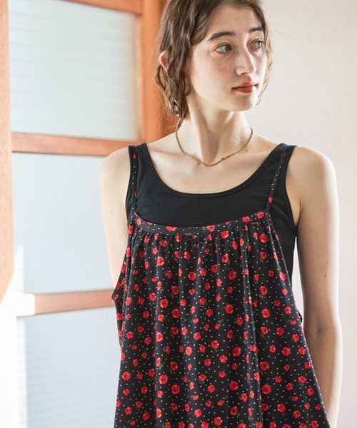 GEORGE'S(ジョージズ)の「リブタンク(タンクトップ・レディース・オフホワイト/ブラック/ブルー/グレー・FREE)」の12枚目の写真