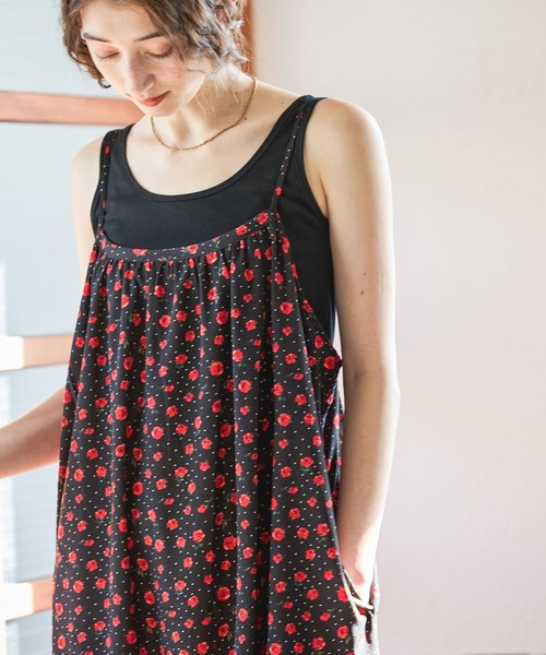 GEORGE'S(ジョージズ)の「リブタンク(タンクトップ・レディース・オフホワイト/ブラック/ブルー/グレー・FREE)」の14枚目の写真