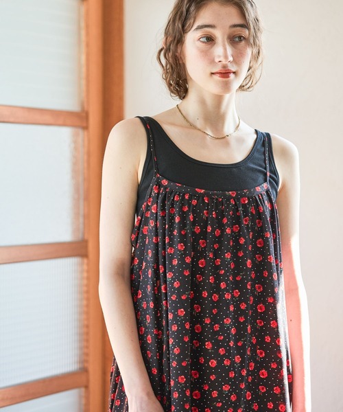 GEORGE'S(ジョージズ)の「リブタンク(タンクトップ・レディース・オフホワイト/ブラック/ブルー/グレー・FREE)」の16枚目の写真