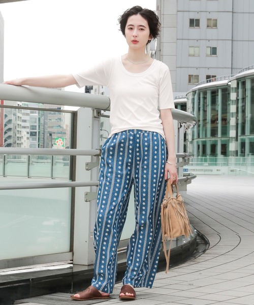 GEORGE'S(ジョージズ)の「リブタンク(タンクトップ・レディース・オフホワイト/ブラック/ブルー/グレー・FREE)」の6枚目の写真