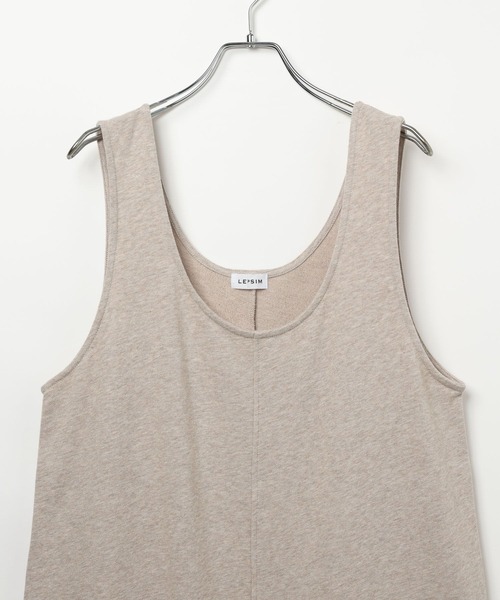 LEPSIM（レプシィム）の「Uネックオールインワン2　134223（つなぎ/オールインワン・レディース・ブラック・FREE）」の4枚目の写真