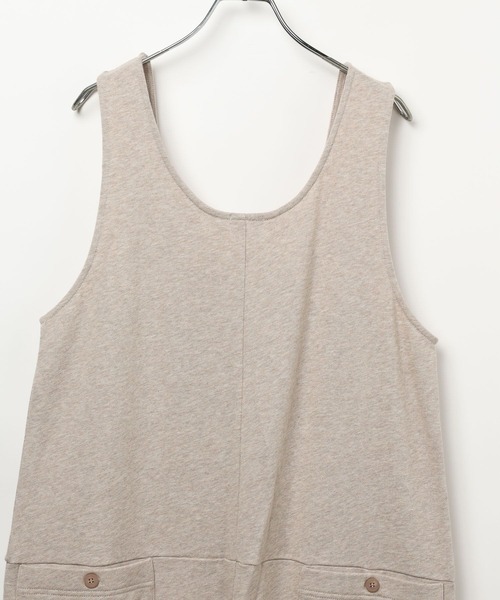 LEPSIM（レプシィム）の「Uネックオールインワン2　134223（つなぎ/オールインワン・レディース・ブラック・FREE）」の8枚目の写真