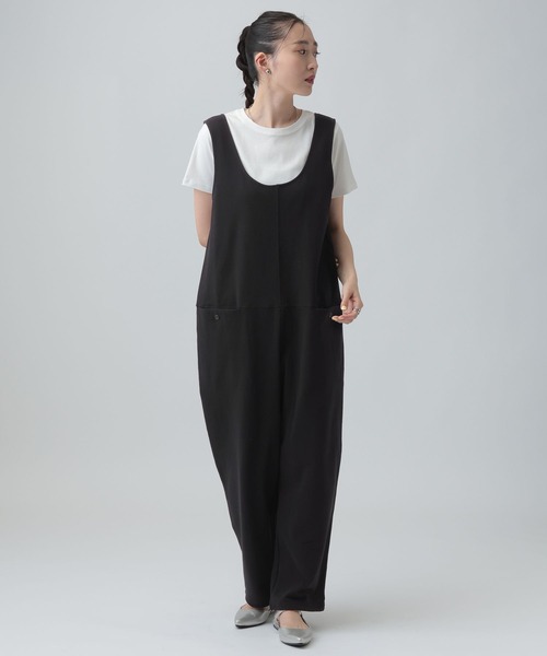 LEPSIM(レプシィム)の「Uネックオールインワン2 134223(つなぎ/オールインワン・レディース・ブラック/ブラウン系その他・FREE)」の19枚目の写真