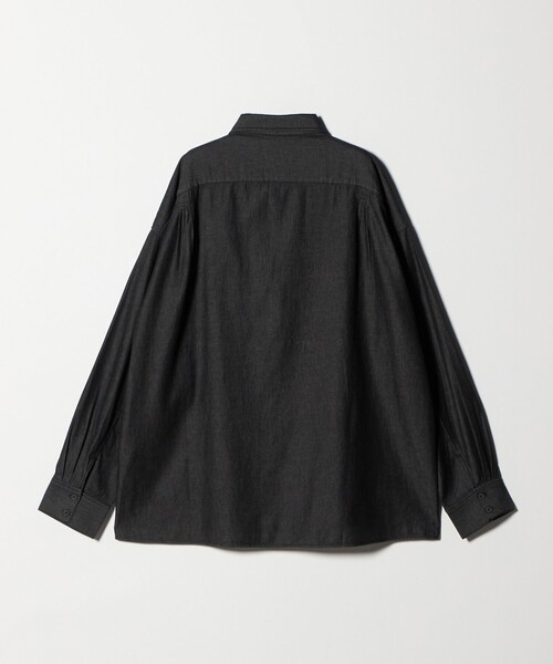 Pheeta（フィータ）の「＜Pheeta＞Trinity  デニムシャツ ‐UNISEX‐ /015CMen-SH5D（シャツ/ブラウス・レディース・ライトブルー/ブラック・1/2）」の18枚目の写真