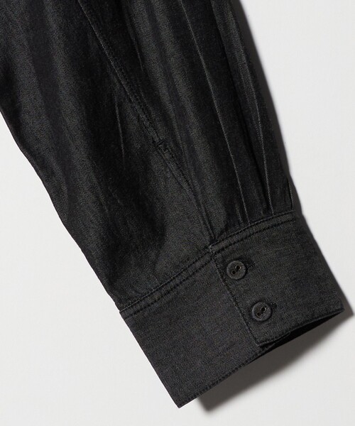 Pheeta（フィータ）の「＜Pheeta＞Trinity  デニムシャツ ‐UNISEX‐ /015CMen-SH5D（シャツ/ブラウス・レディース・ライトブルー/ブラック・1/2）」の20枚目の写真