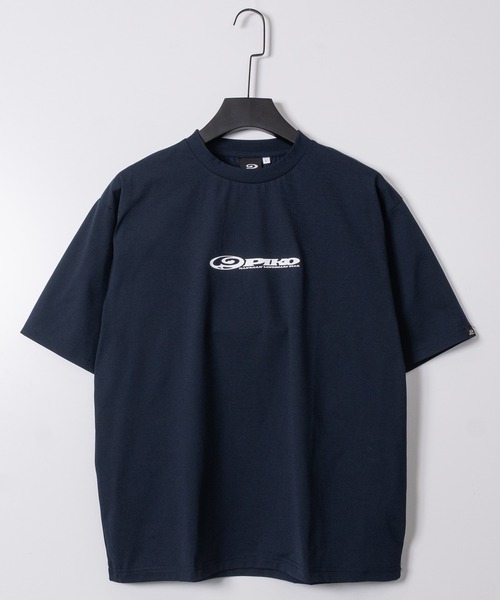 Piko（ピコ）の「【k】〔PIKO/ピコ〕ポケット刺繍/フロントロゴ コットンライク 半袖Tシャツ セットアップ展開有り（Tシャツ/カットソー・メンズ・ホワイト系1/ホワイト系2/ブラック系2/ネイビー系2/ブラック系1/カーキ系1・MEDIUM/LARGE/X-LARGE）」の6枚目の写真