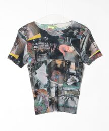 kotohayokozawa（コトハヨコザワ）の「SHEER GRAPHIC TOP（Tシャツ/カットソー）」