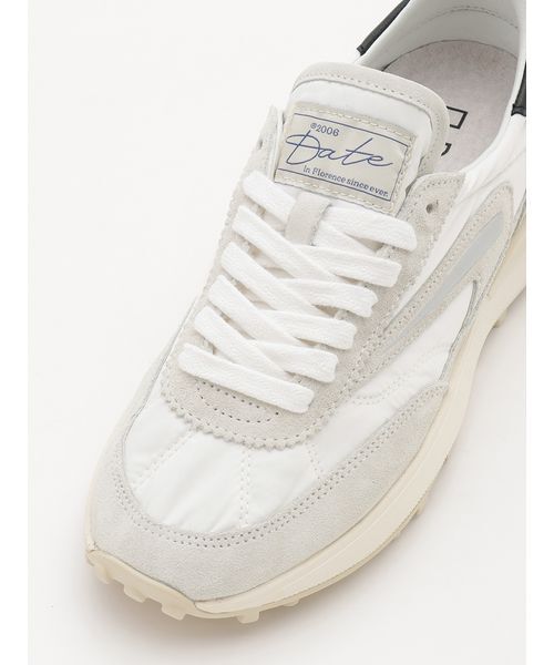 D.A.T.E.（デイト）の「【D.A.T.E.】ATHLETA NYLON（スニーカー・レディース・ホワイト・38/39/37）」の5枚目の写真