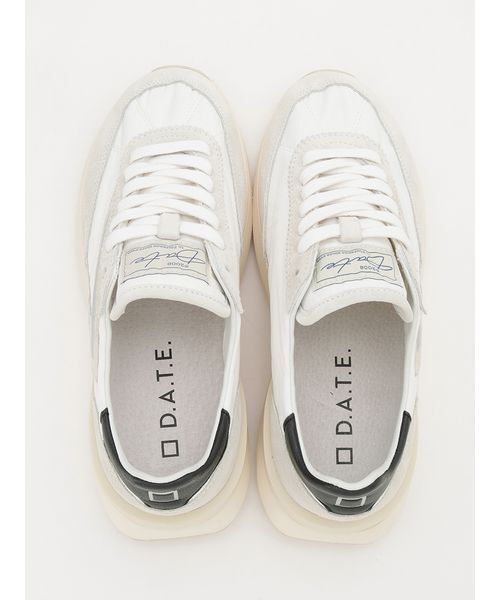 D.A.T.E.（デイト）の「【D.A.T.E.】ATHLETA NYLON（スニーカー・レディース・ホワイト・38/39/37）」の6枚目の写真