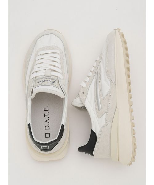 D.A.T.E.（デイト）の「【D.A.T.E.】ATHLETA NYLON（スニーカー・レディース・ホワイト・38/39/37）」の7枚目の写真