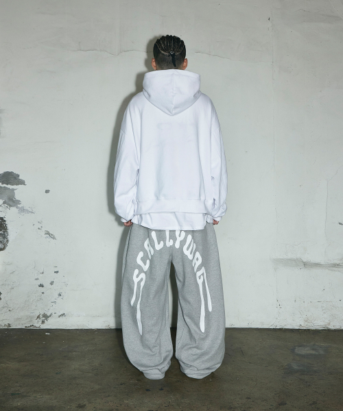 SCALLYWAG（スカリーワグ）の「レタリングオーバーサイズフードジップアップ[ホワイト]（パーカー・レディース・その他・MEDIUM/LARGE）」の13枚目の写真