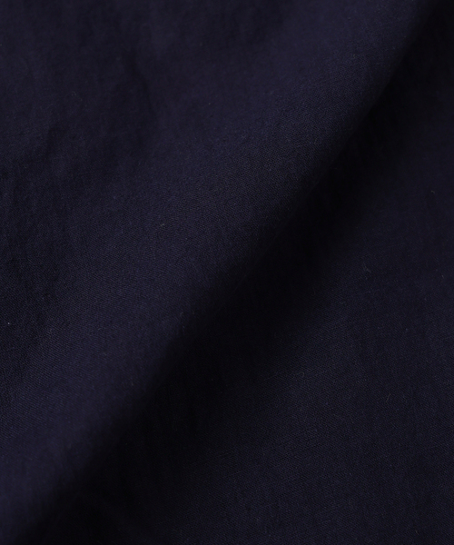 JOURNAL STANDARD J.S HOMESTEAD（ジャーナルスタンダードホームステッド）の「J.S.Homestead / リラックス オープン コットン リネン 長袖 シャツ（シャツ/ブラウス・メンズ・ネイビー/ウッド/ブラック系その他・LARGE/MEDIUM）」の11枚目の写真