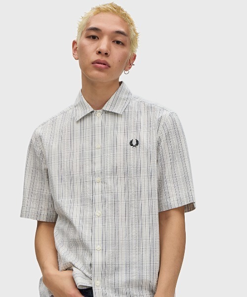Seersucker Check Shirt／シアサッカーチェックシャツ（シャツ