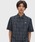 FRED PERRY�i�t���b�h�y���[�j�́u��s�\���t���^Seersucker Check Shirt�^�V�A�T�b�J�[�`�F�b�N�V���c�i�V���c/�u���E�X�j�v�b�l�C�r�[