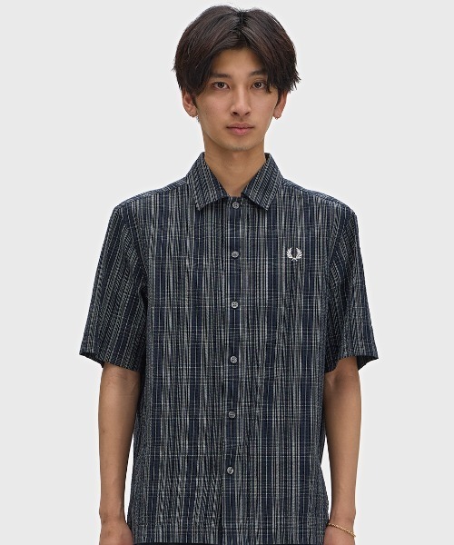 Seersucker Check Shirt／シアサッカーチェックシャツ（シャツ