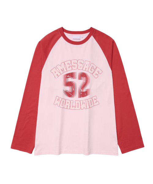 AMESWORLDWIDE(アメスワールドワイド)の「VINTAGE 52 RAGLAN LS TEE RED(Tシャツ/カットソー・レディース・その他・LARGE/MEDIUM/SMALL)」の12枚目の写真