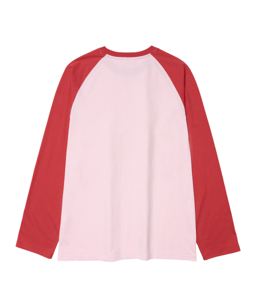 AMESWORLDWIDE(アメスワールドワイド)の「VINTAGE 52 RAGLAN LS TEE RED(Tシャツ/カットソー・レディース・その他・LARGE/MEDIUM/SMALL)」の13枚目の写真