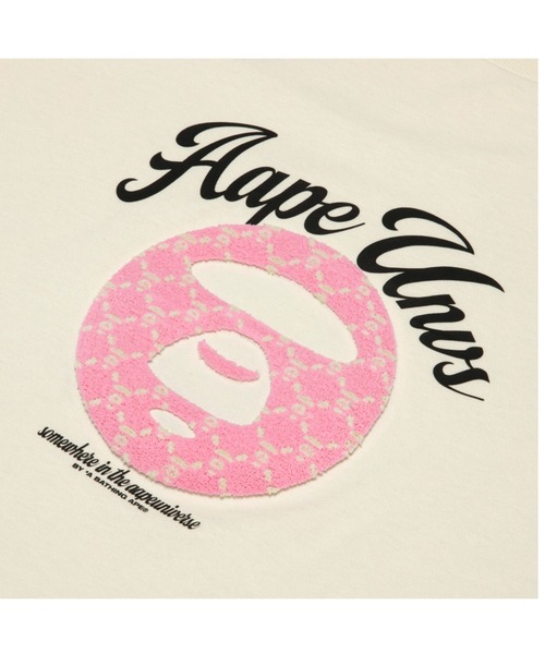 AAPE BY A BATHING APE（エーエイプバイアベイシングエイプ）の「AAPE BASIC TEE（Tシャツ/カットソー・レディース・ブラック/アイボリー・X-SMALL/SMALL/XX-SMALL）」の7枚目の写真