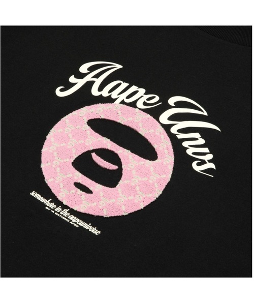 AAPE BY A BATHING APE（エーエイプバイアベイシングエイプ）の「AAPE BASIC TEE（Tシャツ/カットソー・レディース・ブラック/アイボリー・X-SMALL/SMALL/XX-SMALL）」の3枚目の写真