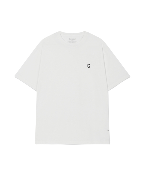 COVERNAT(カバーナット)の「ソロナ スモールCロゴTシャツ ホワイト(Tシャツ/カットソー・レディース・その他・SMALL/MEDIUM/LARGE/X-LARGE/XX-LARGE/X-SMALL)」の1枚目の写真