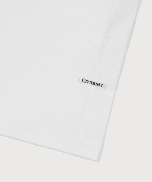 COVERNAT(カバーナット)の「ソロナ スモールCロゴTシャツ ホワイト(Tシャツ/カットソー・レディース・その他・SMALL/MEDIUM/LARGE/X-LARGE/XX-LARGE/X-SMALL)」の6枚目の写真