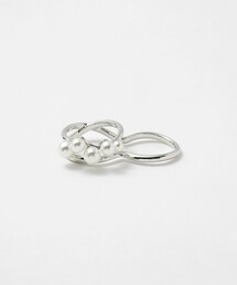 UNITED ARROWS | イミテーションパール ダブルリング(リング)