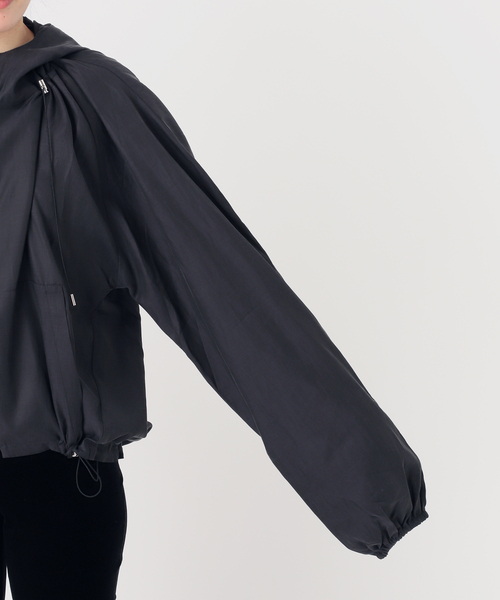 EDIT. FOR LULU（エディットフォールル）の「【Honnette/オネット】Zip Up Hoody（その他アウター・レディース・ブラック・FREE）」の18枚目の写真