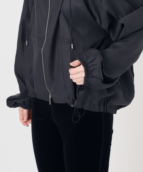 EDIT. FOR LULU（エディットフォールル）の「【Honnette/オネット】Zip Up Hoody（その他アウター・レディース・ブラック・FREE）」の17枚目の写真