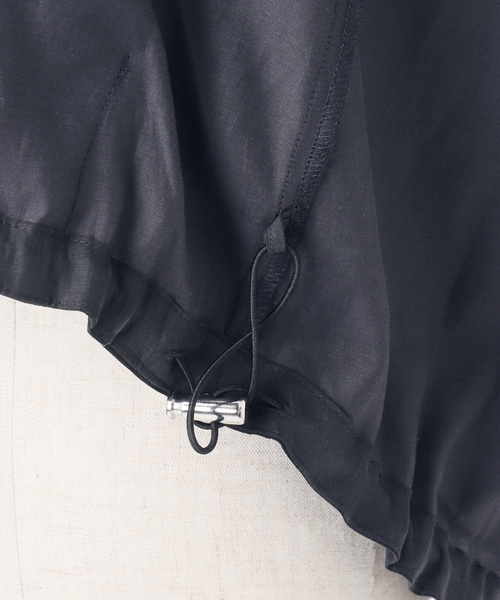 EDIT. FOR LULU（エディットフォールル）の「【Honnette/オネット】Zip Up Hoody（その他アウター・レディース・ブラック・FREE）」の13枚目の写真