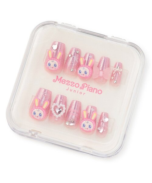 【✨激レア】⭐️MEZZO PIANO⭐️ベリエちゃん ピンクデニムセット ベリエちゃん ネイルチップ（その他小物）｜mezzo piano Junior
