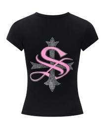 A'GEM/9 × .kom 『SUPPLIER/サプライヤー』 Baby Cross Tee/ベイビークロスTシャツ