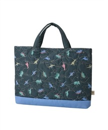 QUNTSTYLE（キュントスタイル）の「総柄キルティングレッスンバッグ（トートバッグ）」